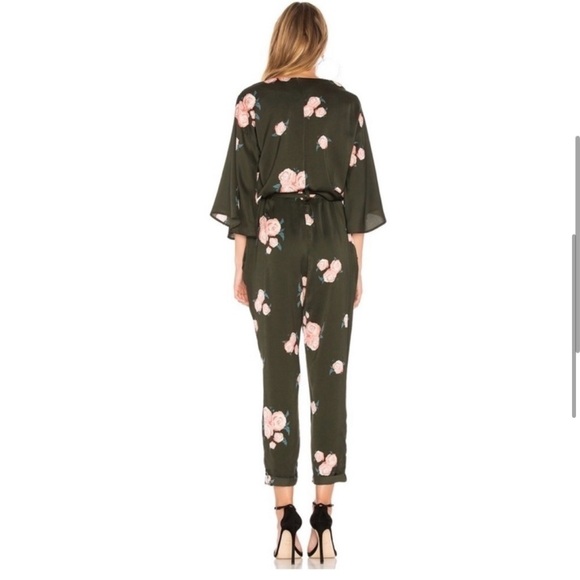 One Teaspoon Quartermaster Wrap Jumpsuit floral - Picture 3 of 9